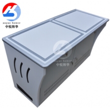 监控操作台指挥中心调度台显示器主机隐藏翻转培训室会议桌 双人电脑桌